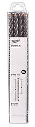 Бур SDS-PLUS 4C Contractor MilwaukeePRO, O10х210 мм, (10 шт.)