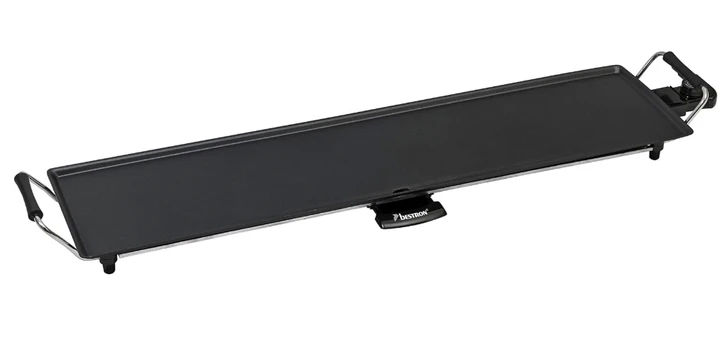 Електричний гриль Bestron ABP604, потужний 1800 Вт, антипригарне покриття, універсальний, компактний, з вертикальним зберіганням, фото 1