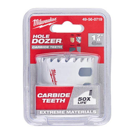 Коронка Bi-Metal Carbide MilwaukeePRO, діаметр 48мм, фото 2