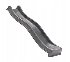 Пластикова дитяча гірка 2.2 м червона для веселих ігор на вулиці Антрацитовий