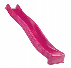 Пластикова дитяча гірка 3 м червона (Бельгія) для активного відпочинку Рожевий