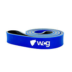 Резинки для тренувань WCGPRO, комплект 6 шт, двоколірні, еластичні, фото 4