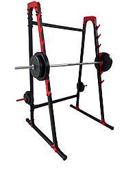 Стійки під штангу WCGPRO RG-500, регульовані, чорні, металеві