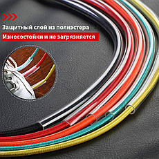 Еспандери WCGPRO T15, 5 джгутів у чохлі для фітнесу, кольорові, фото 4