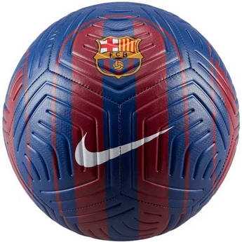 Футбольний м'яч Nike FC Barcelona 24/25 Strike DX4611-455, Темно-синій, Розмір (EU) — 5