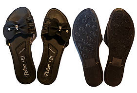 Жіночі шльопанці з прес шкіри розпродаж Туреччина