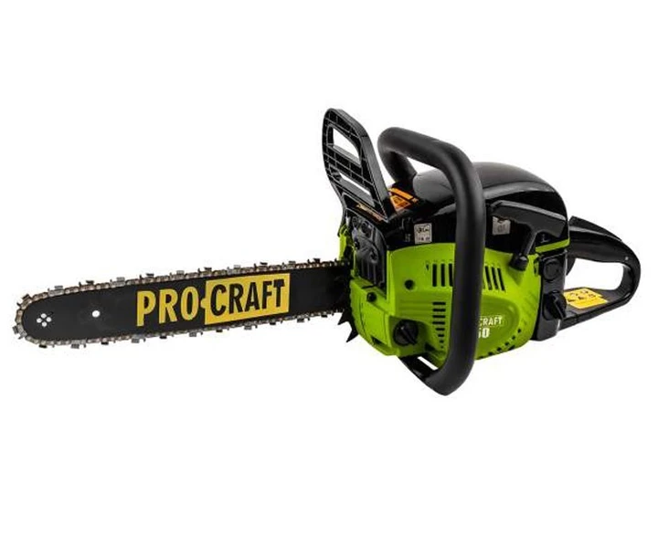 Бензопила ланцюгова PROCRAFT K450 (2 шини, 2 ланцюги), фото 1