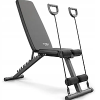 Лава регульована 7 рівнів тренувальна лава з еспандерами навантаження 110 кг лава тренувальна trex sport tx