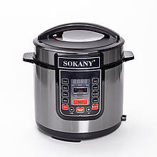 Мультиварка Sokany SK-07053, с чашей на 7л и антипригарным покрытием, 1000Вт