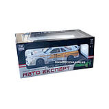 Металева машинка Nissan Skyline GT-R R34 1:24 Колекційна модель Авто Експерт з дверями, що відкриваються, фото 8