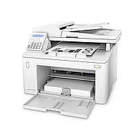 БФП HP LaserJet Pro M227FDN / Лазерний монохромний друк / 1200x1200 dpi / A4 / 28 стр/хв / USB, Ethernet / Дуплекс