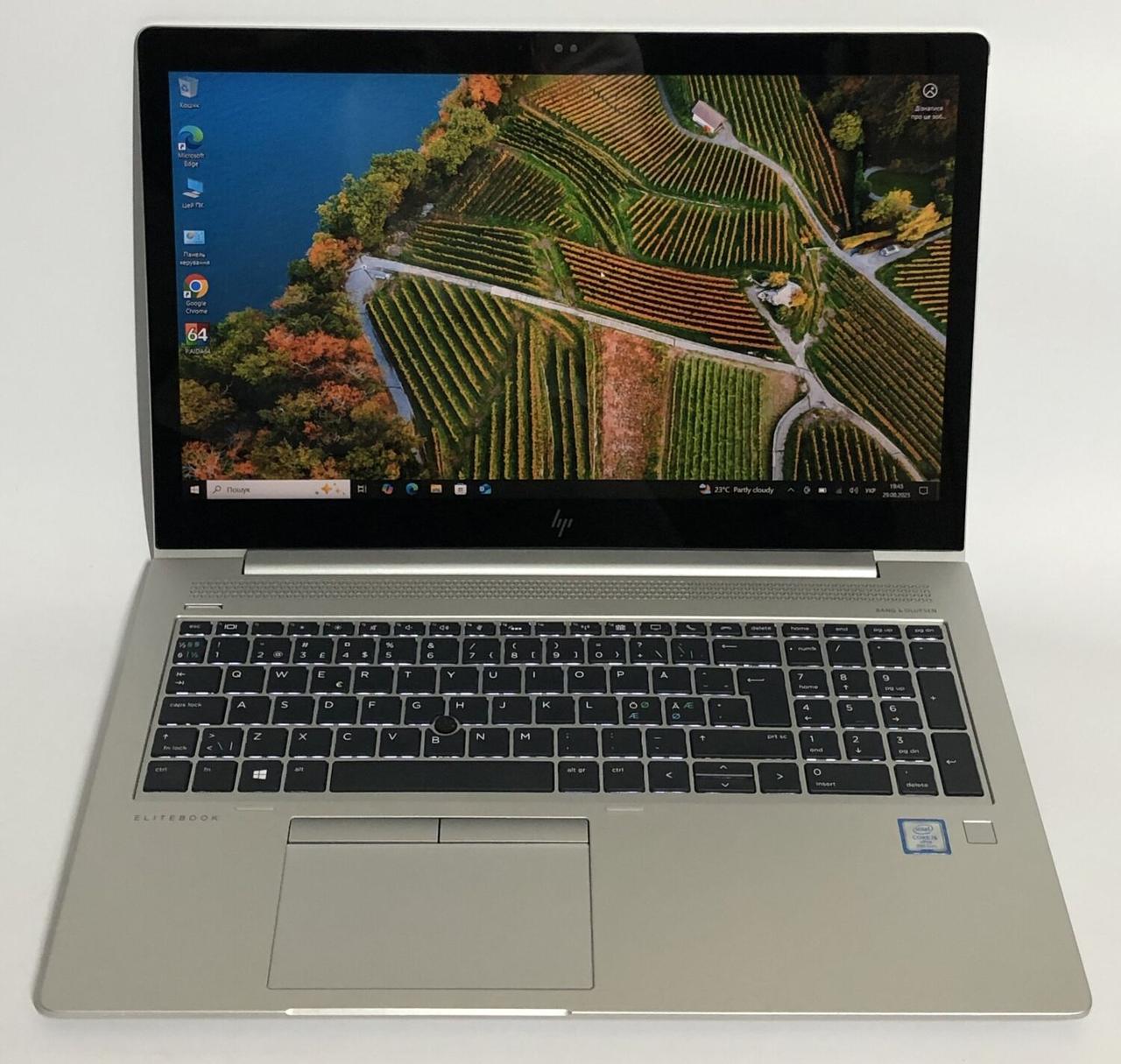 Б/в Ноутбук HP EliteBook 850 G5 15.6" 1920x1080 Сенсорний| Core i5-8350U| 16 GB RAM| 256 GB SSD| UHD 620