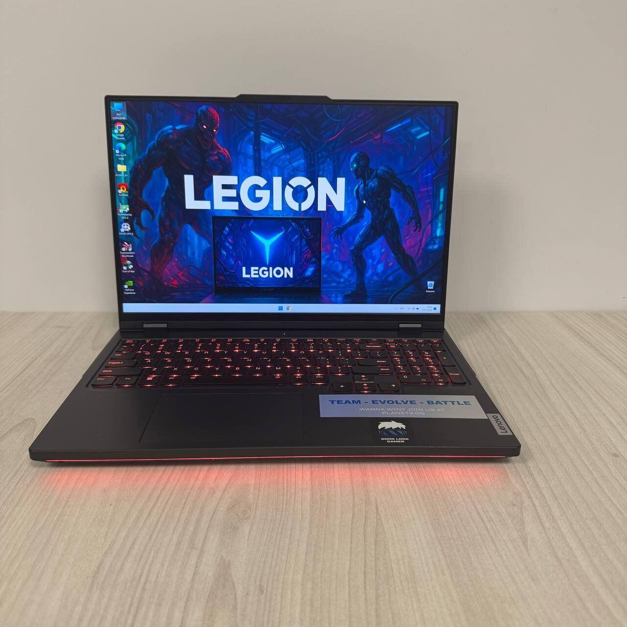 Б/в Ігровий ноутбук Б-клас Lenovo Legion Pro 7 16IRX8H 16" 2560x1600| i9-13900HX| 32GB RAM| 1000GB SSD NVMe| RTX 4090 16GB