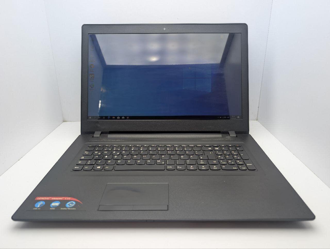 Б/в Ноутбук Lenovo IdeaPad 110-17 17.3" 1600x900| AMD A8-7410| 8 GB RAM| 120 GB SSD| Radeon R5