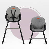 Стільчик для годування MoMi Reki 2в1 black Чорний