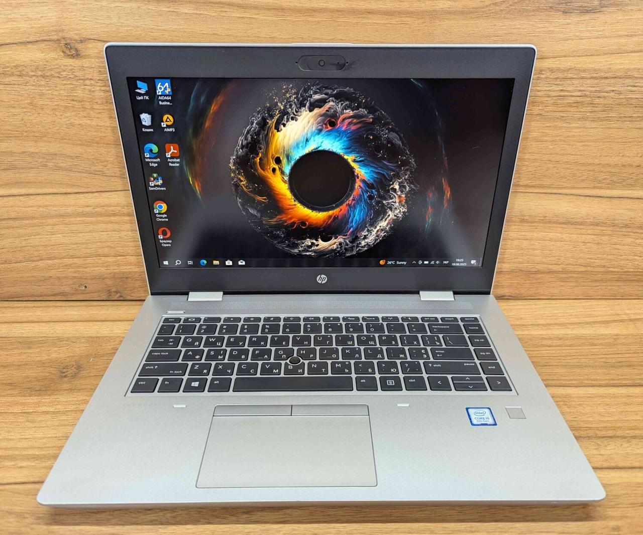 Б/в Ноутбук HP ProBook 640 G5 14" 1920x1080| Core i5-8265U| 16 GB RAM| 480 GB SSD| UHD 620