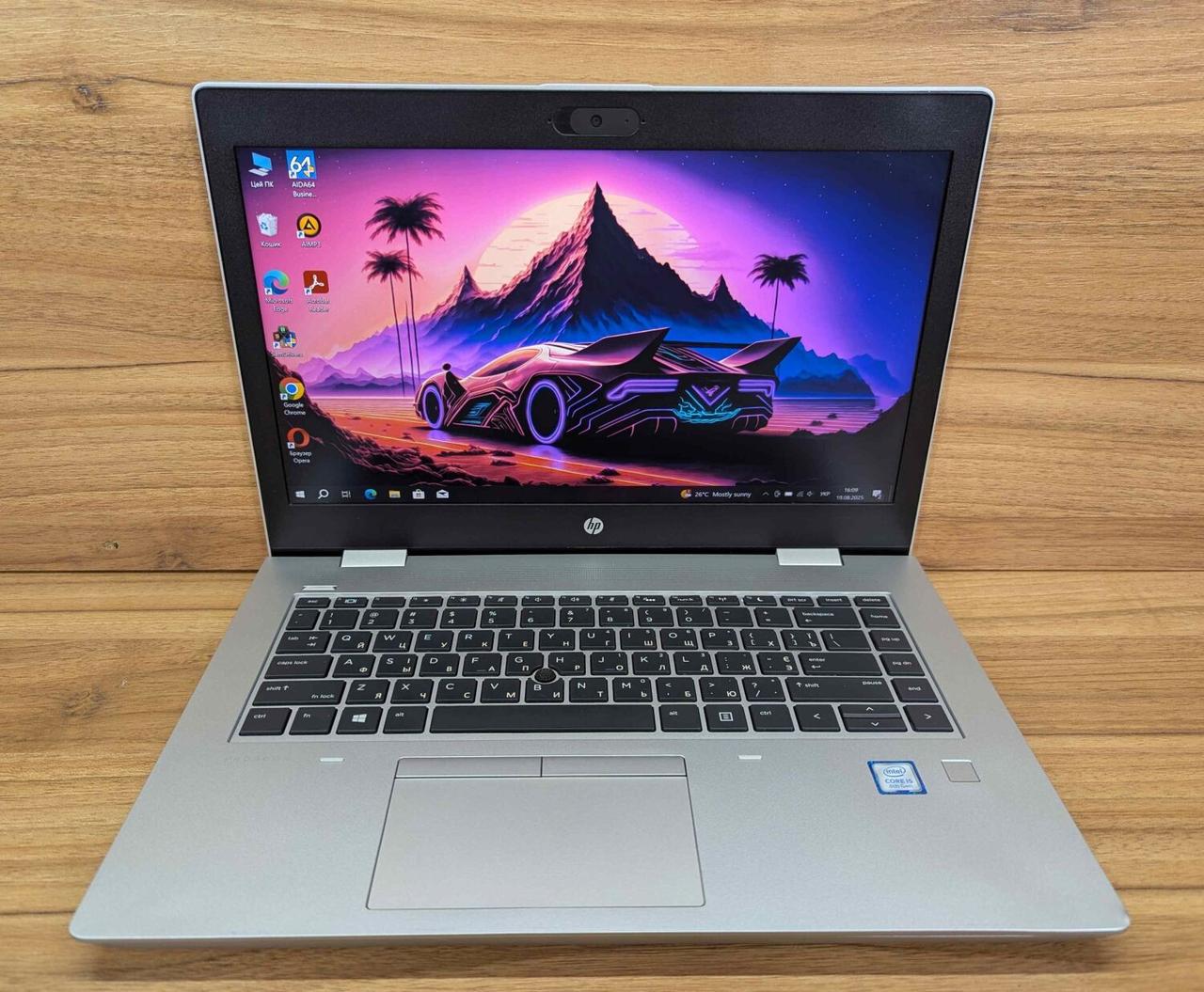 Б/в Ноутбук HP ProBook 640 G5 14" 1920x1080| Core i5-8265U| 16 GB RAM| 480 GB SSD| UHD 620