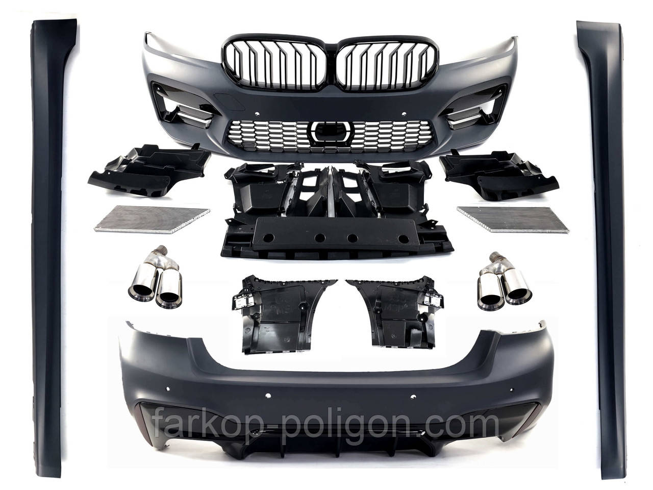 Комплект обвісів ( стиль M5 F90 ) на BMW 5 Series G30 / G31 2020-2023 року, фото 1