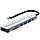 USB-хаб 7-в-1 Type-C YG-2120 сірий (7457), фото 10