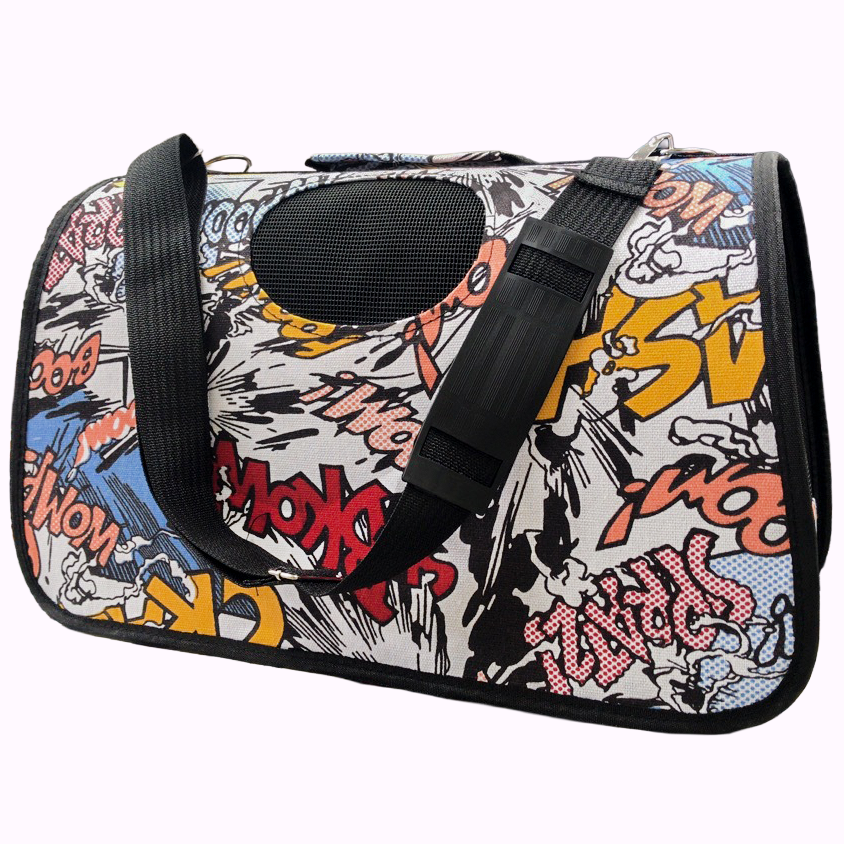 Сумка-переноска для кішок і собак із вентиляційними віконцями CP-CS