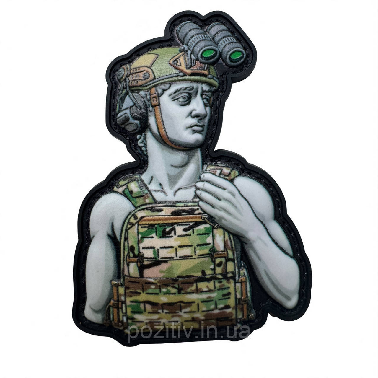 Патч/шеврон Tactical Commando на липучці пвх, фото 1