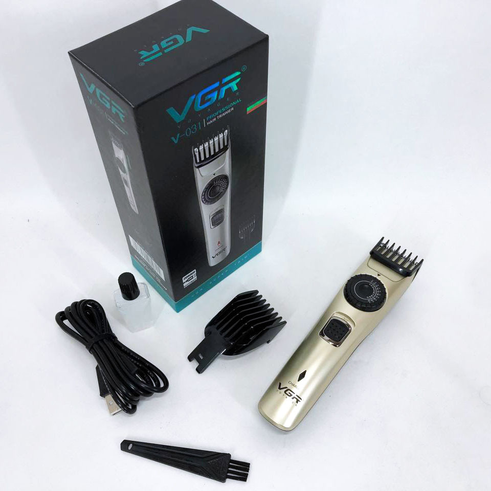 Тример для стрижки волосся потужний VGR Машинка для стрижки волосся професіоналів SO-87, фото 1
