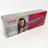 Щітка щипці для випрямлення волосся, Плойка для локонів Хороша випрямляч випрямляч волосся NR-60, фото 6