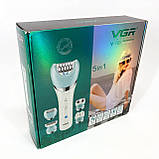 Пилка для ступень, Жіночий тример для тіла, Пилка для п'ят Жіночий епілятор зони бікіні VT-25, фото 7