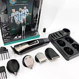 Машинка для стрижки волосся без шуму VGR, Машинка для стрижки волосся хороша підстригання YU-68, фото 6