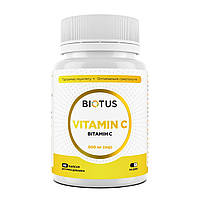 Вітамін С, Vitamin C, Biotus, 500 мг, 60 капсул