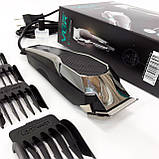 Машинки для стрижки професійні машини VGR, Електрична машинка тример для волосся і бороди NW-74, фото 10