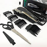 Машинки для стрижки професійні машини VGR, Електрична машинка тример для волосся і бороди NW-74, фото 7