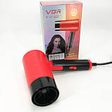 Сучасний фен для укладання, Фен стайлер, з насадкою для прикореневого об'єму Стайлер волосся ND-61, фото 7