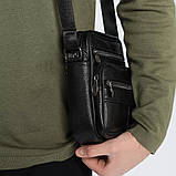 Чоловіча сумка барсетка для чоловіка, Сумка для чоловіків, Повсякденна сумка-месенджер AP-69, фото 5