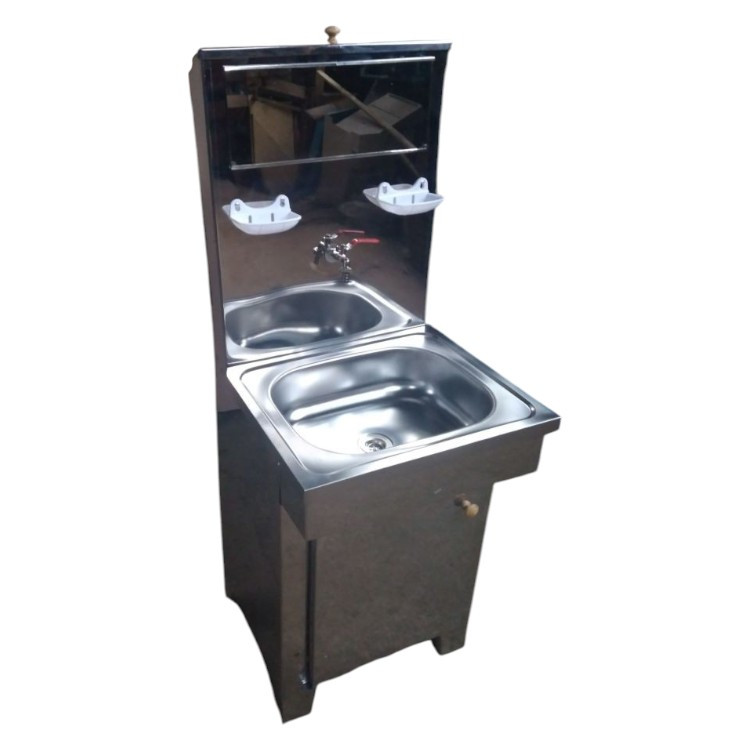 Умивальник Мойдодир з бачком з нержавіючої сталі, фото 1