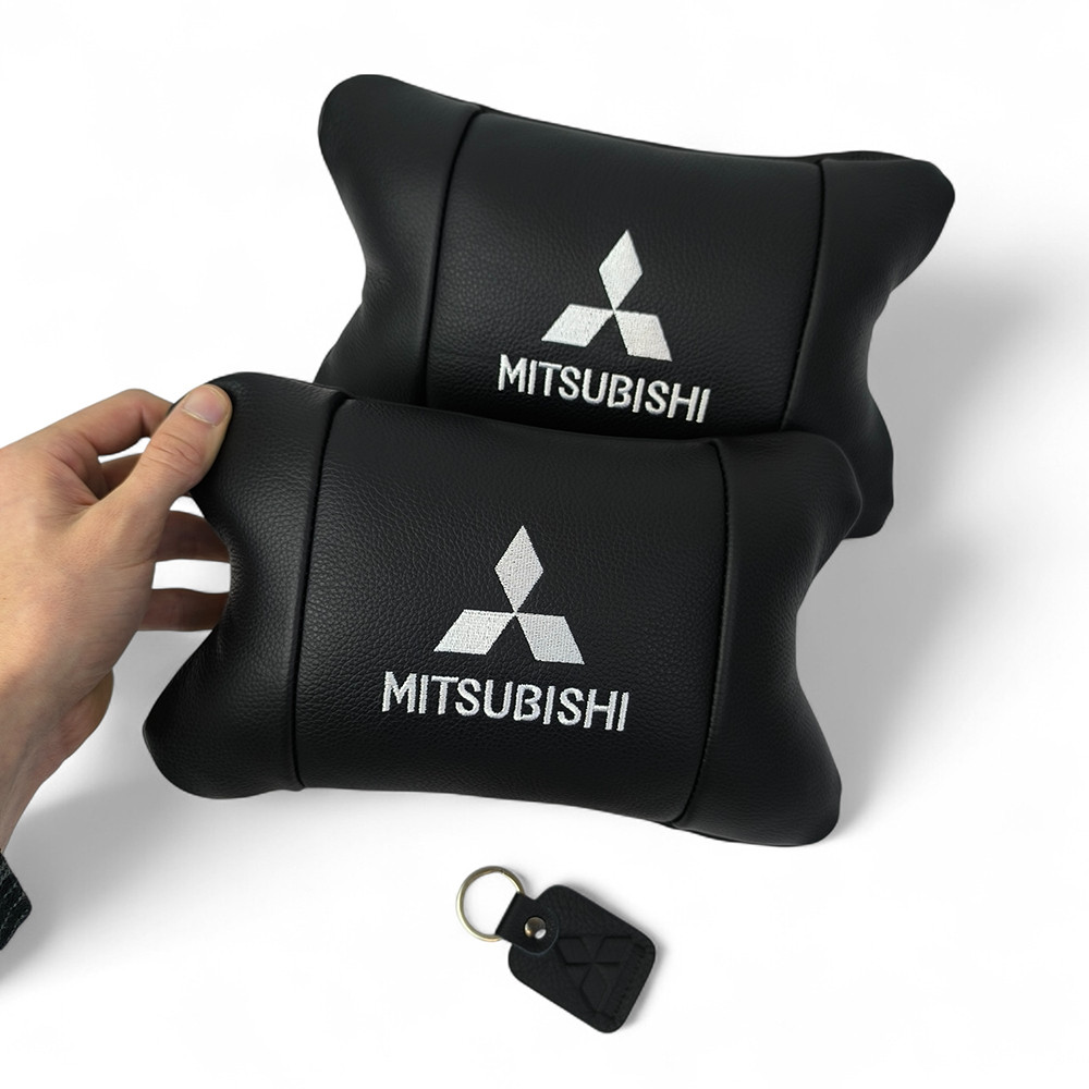 Подушка для сидіння для автомобільного крісла Mitsubishi, Подарунок в машину чоловікові PL-94