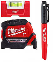 Набір "Вимірювання та маркировка" - 3 ед. MILWAUKEE