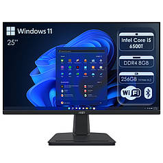 Моноблок Неттоп 25" HP/MSI EliteDesk 800 G3 s1151 Core i5-6500T/ DDR4 8GB/ SSD256GB M.2/ Wi-Fi