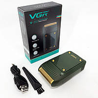 Вологостійка електрична бритва VGR V-353, Професійна чоловіча електробритва, Професійна бритва-шейвер VX-10