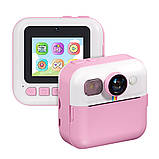 Дитячий фотоапарат ColorWay з функцією миттєвого друку Pink (CW-PHP01P) DS, фото 6