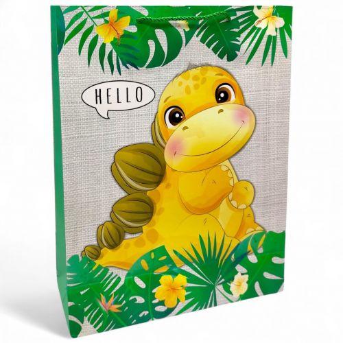 Пакет подарунковий, 40,5х31х12,5 см, ДИНОЗАВРИ (ВИД 1) [tsi275471-TSI], фото 1