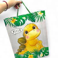 Пакет подарунковий, 40,5х31х12,5 см, ДИНОЗАВРИ (ВИД 1) [tsi275471-TSI], фото 2