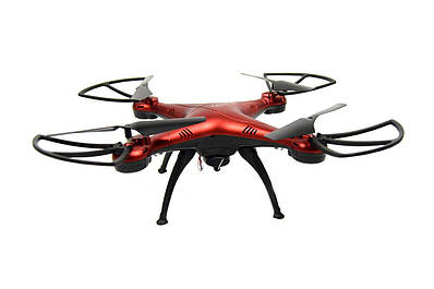 Квадрокоптер літальний дрон Drone 1 million Wifi Pro DM 93 з камерою Червоний 184180