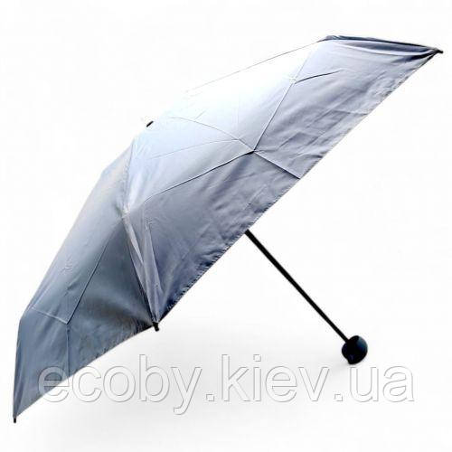 Парасолька механічна (висота — 53 см; діаметр купола — 82 см; довжина в складеному вигляді: 17 см) ГОЛУБА, фото 1