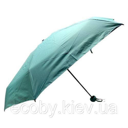 Парасолька механічна (висота — 53 см; діаметр купола — 82 см; довжина в складеному вигляді: 17 см) М'ЯТНА, фото 1