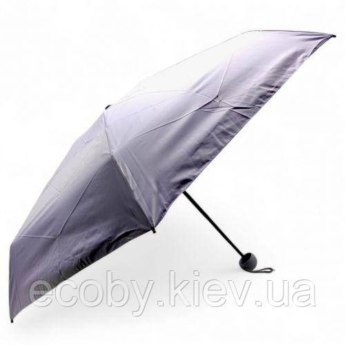 Парасолька механічна (висота — 53 см; діаметр купола — 82 см; довжина в складеному вигляді: 17 см) СИРОВА, фото 1