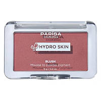 Рум'яна-мус для обличчя Parisa Cosmetics Hydro Skin 01 Bold Rosewood, 6г