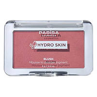 Рум'яна-мус для обличчя Parisa Cosmetics Hydro Skin 02 Red Grape, 6г