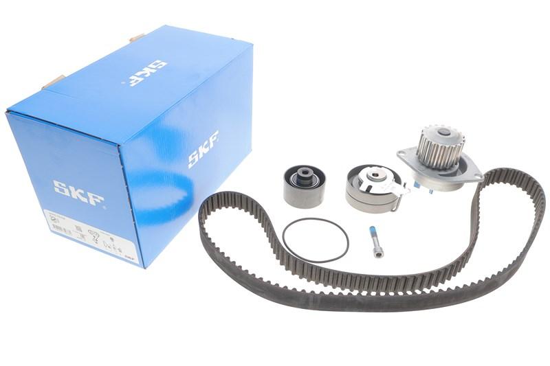 Помпа + комплект ременя ГРМ PEUGEOT 206, CITROËN BERLINGO, SKF (VKMC03132), фото 1