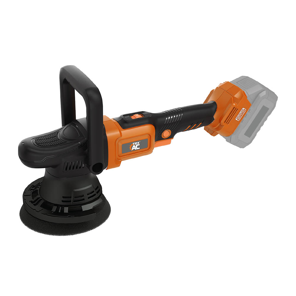 Потужна акумуляторна полірувальна машина Tex.AC ТАOE-PM150 без АКБ (ТАOE-PM150)